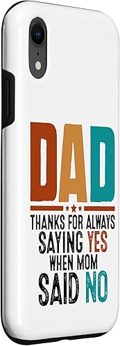 Miniatura 3 de Funny Thank You Dad Always Saying Yes Case for iPhone XR
