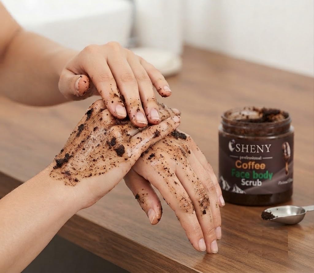 Natural Coffee Scrub for Face and Body with Gentle Exfoliation-picture-16