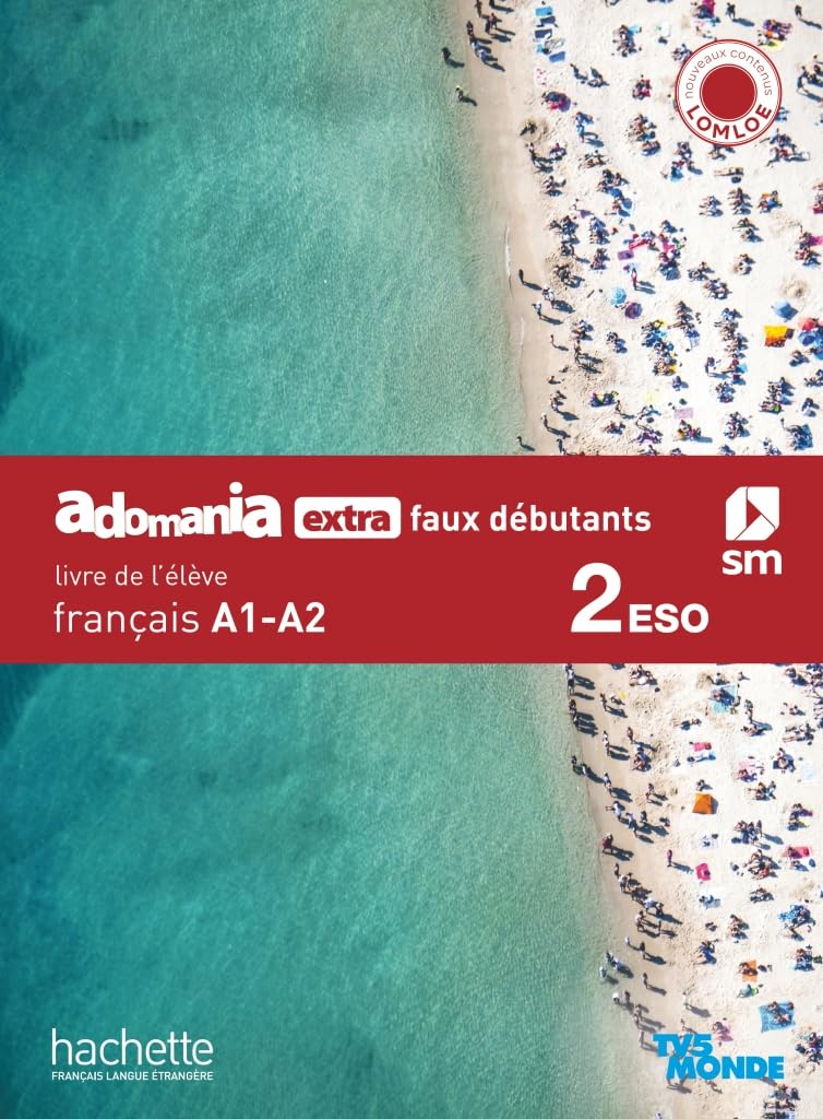 Français A1-A2. 2 Secundaria. Adomania, extra faux débutants (REVUELA)