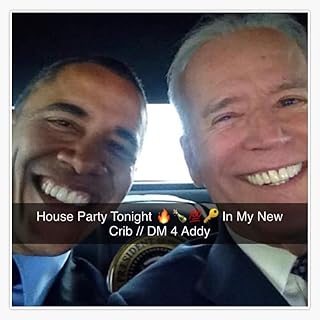 Biden and Obama Party Sticker Bumper Sticker Vinyl Decal 5"