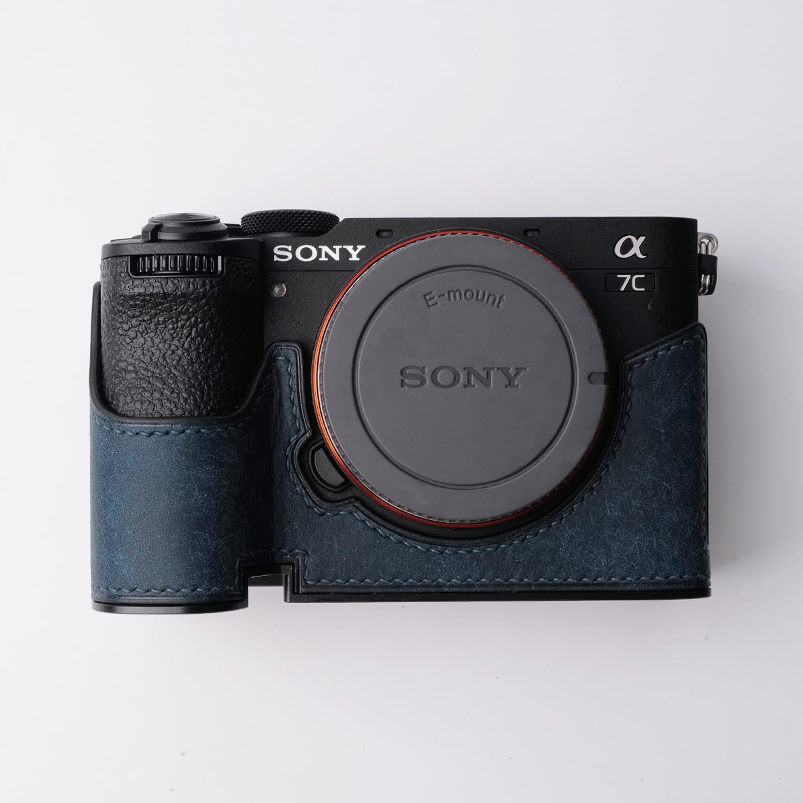 Amazon.co.jp: Iborrys - カメラ専用本革ハーフケース Sony A7C Mark