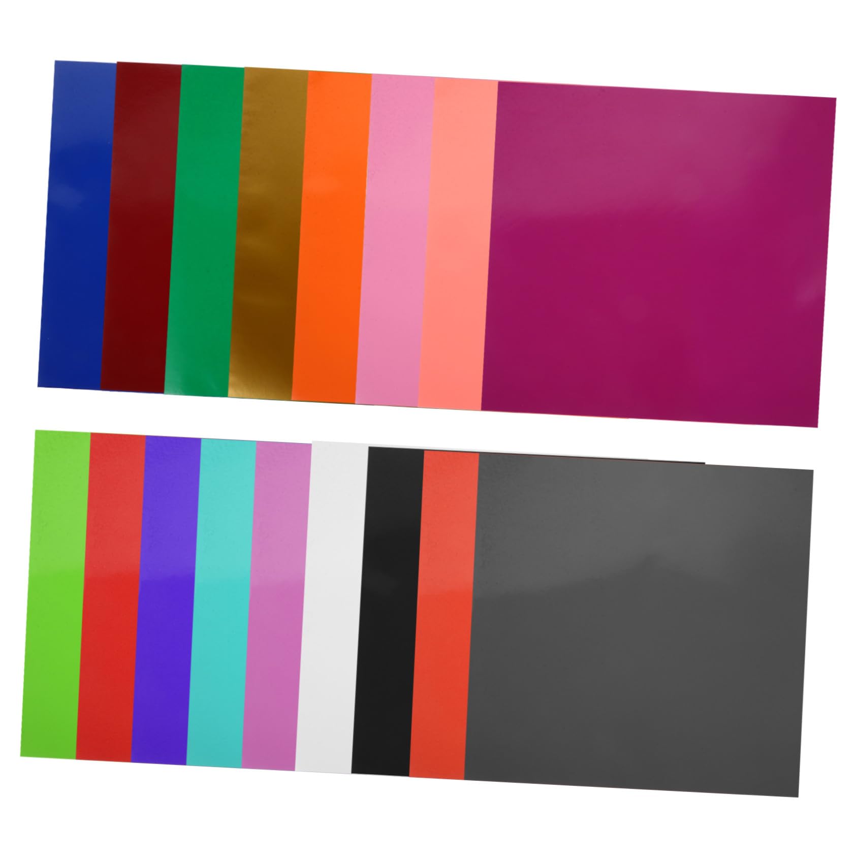 Angoily 36 Blatt Sublimationspapier für Helle Textilien und Tassen Hitzebeständige Transferfolie für DIY Sublimation Vielseitig Einsetzbar T Shirts und Aluminiumplatten Farben Mix