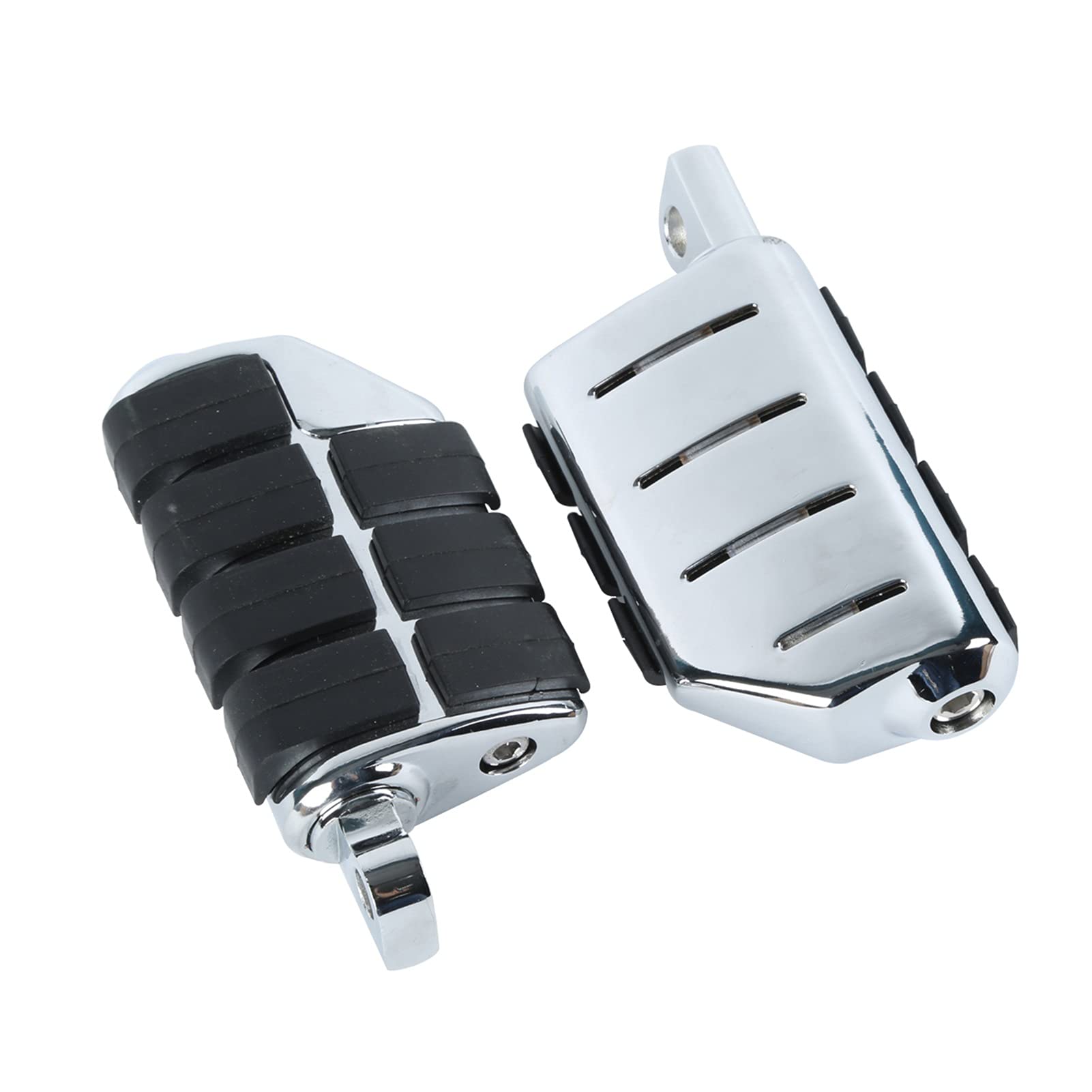 Pieds de l'autoroute 1.25" chrome pour custom et cruiser