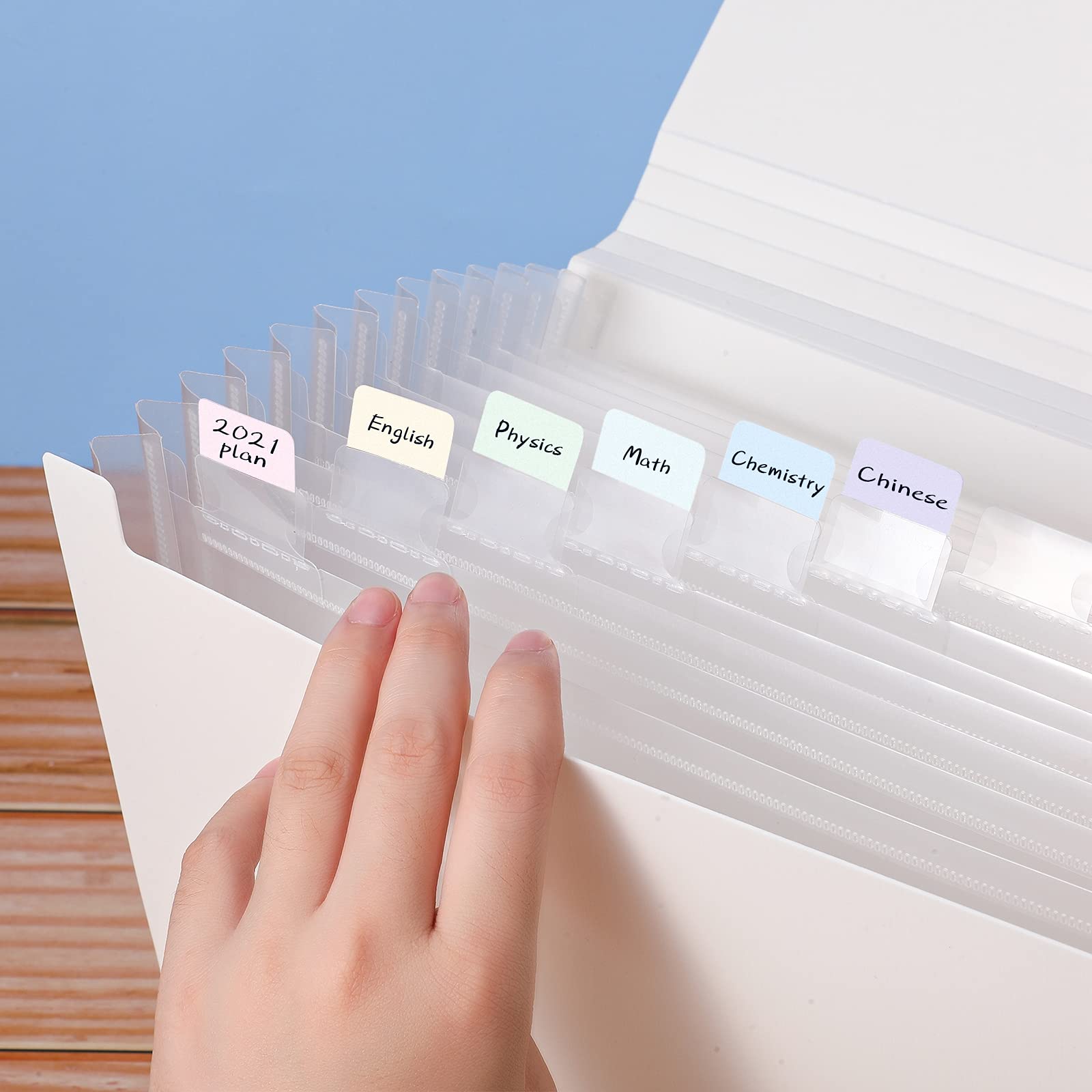 Sticky Index Rabs Page Markers Tabs 240-Piece Sticky Index Tabs - Writable Blank Page ...