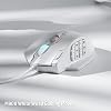Redragon M908 Impact RGB LED MMO Gaming Mouse, 12 Side Buttons, Optical Wired Ergonomic Mouse, Up to 12,400 DPI, High Precision, 18 Programmable Macro Shortcuts, Comfort Grip, White