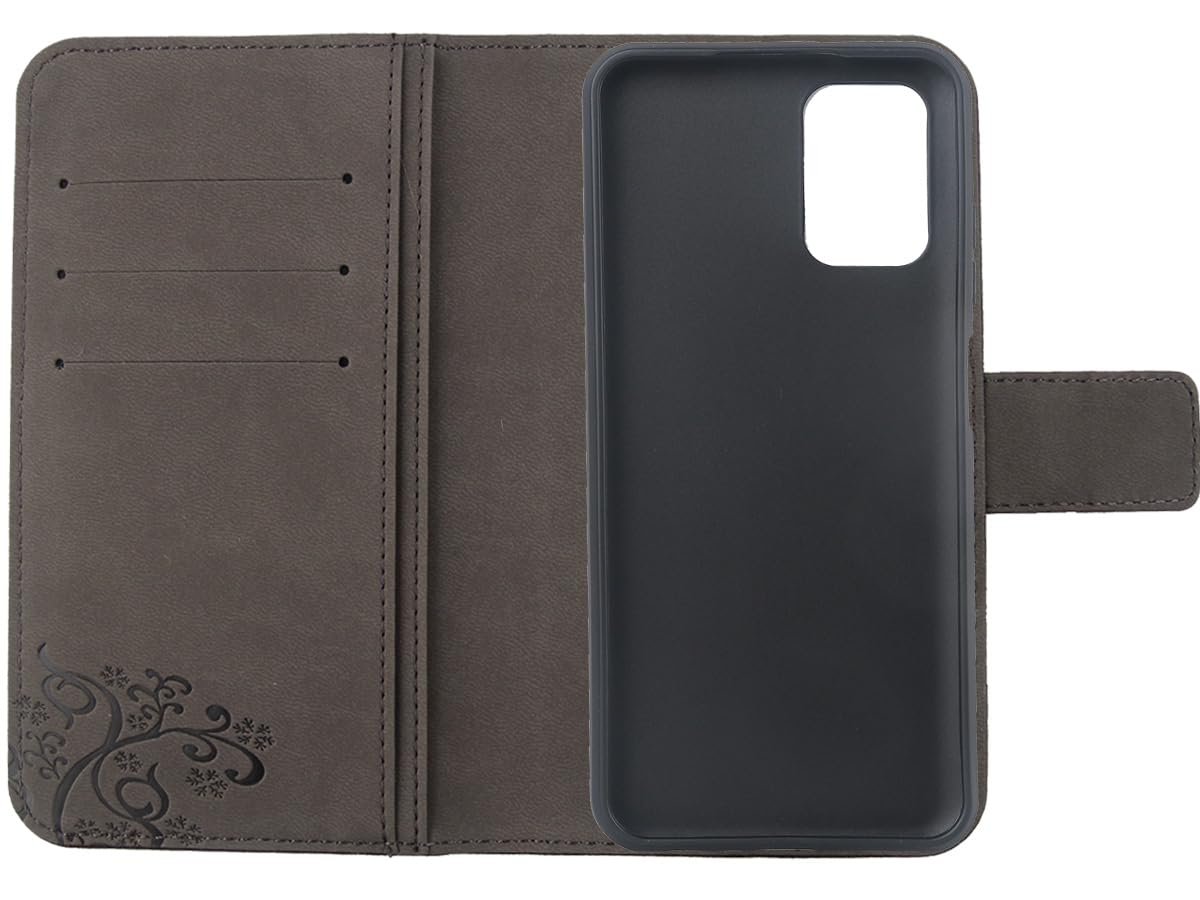 PureView Funda De Cuero Genuino Para NOKIA 9, Carcasa Moderna Con Tapa