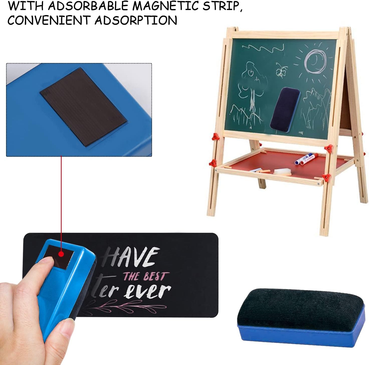Bande Magnétique Effaçable à Sec - Guidage 4 Lignes Pour Apprentissage Écriture - Pour Tableau Ou Frigo