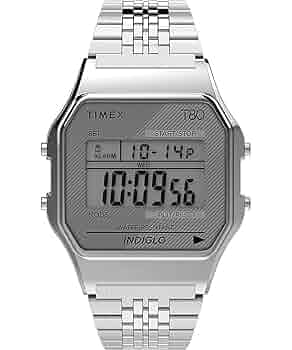 Amazon.co.jp: [Timex] 腕時計 T80 TW2R79300 シルバー : ファッション