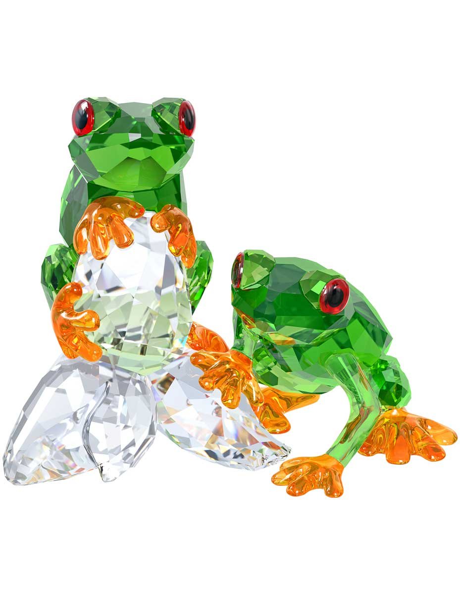 Amazon.com: Swarovski Crystal Frogs Figurine : Home & Kitchen