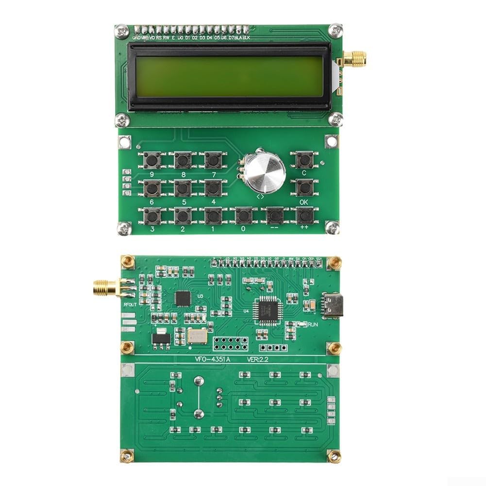 ADF4351 Modulo generatore di segnale RF 35MHz-4400MHz Sorgente di frequenza con uscita tipo C