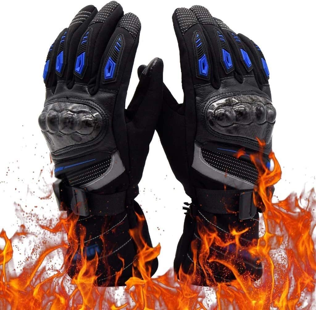 Gants chauffants électriques étanches et tactiles pour ski