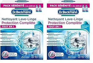 Lave-Linge Nettoyant Protection Intégrale Dr. Beckmann | TOUT EN 1 | Fraîcheur Océane