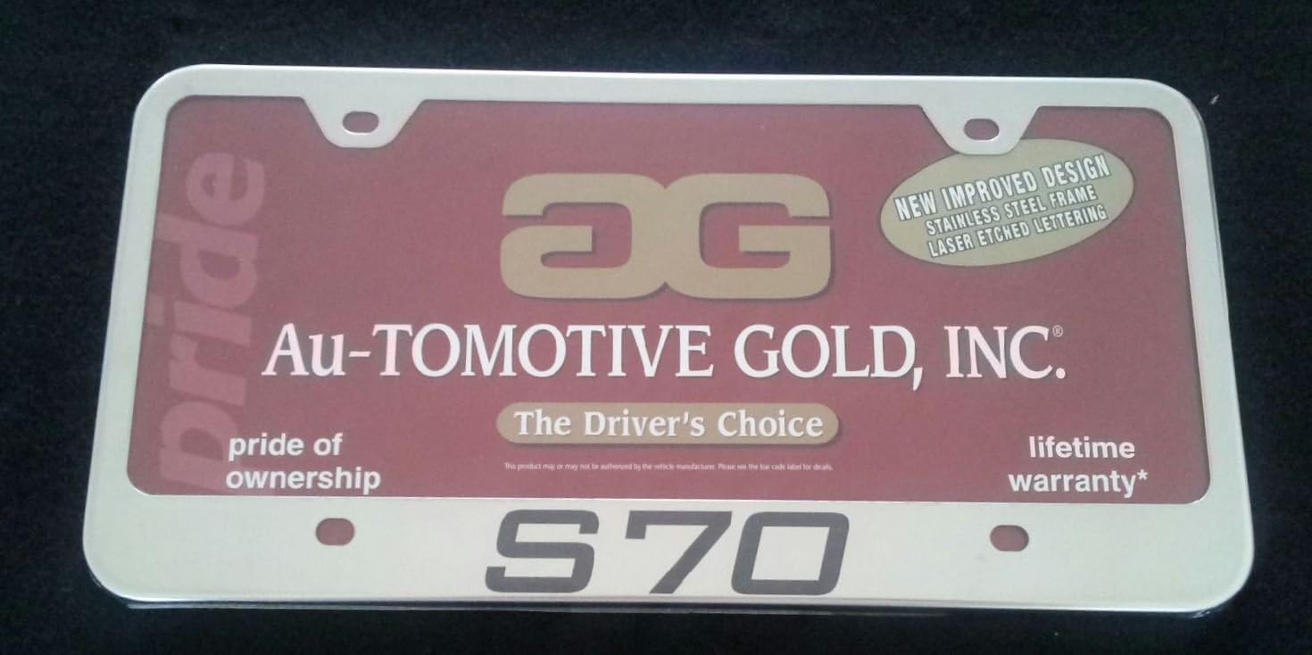 Volvo S70 License Plate Frame