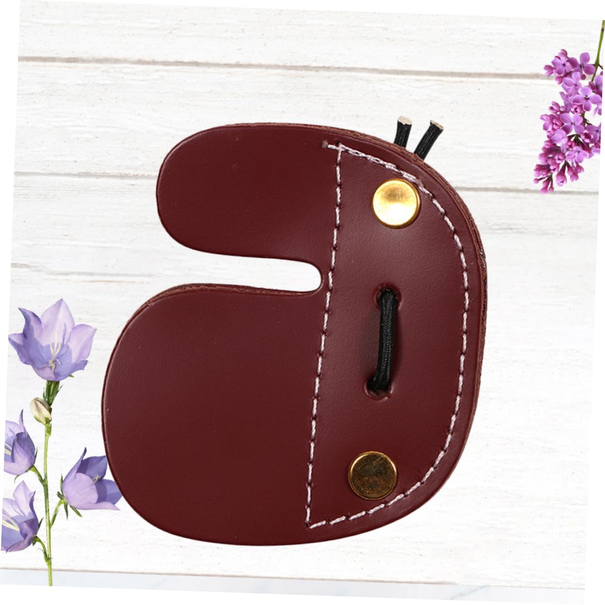 Anneome Double-Layer 3-Finger Gear Arrow Cover Recurve Protective Comfortable Tear Resistant for Both Hands