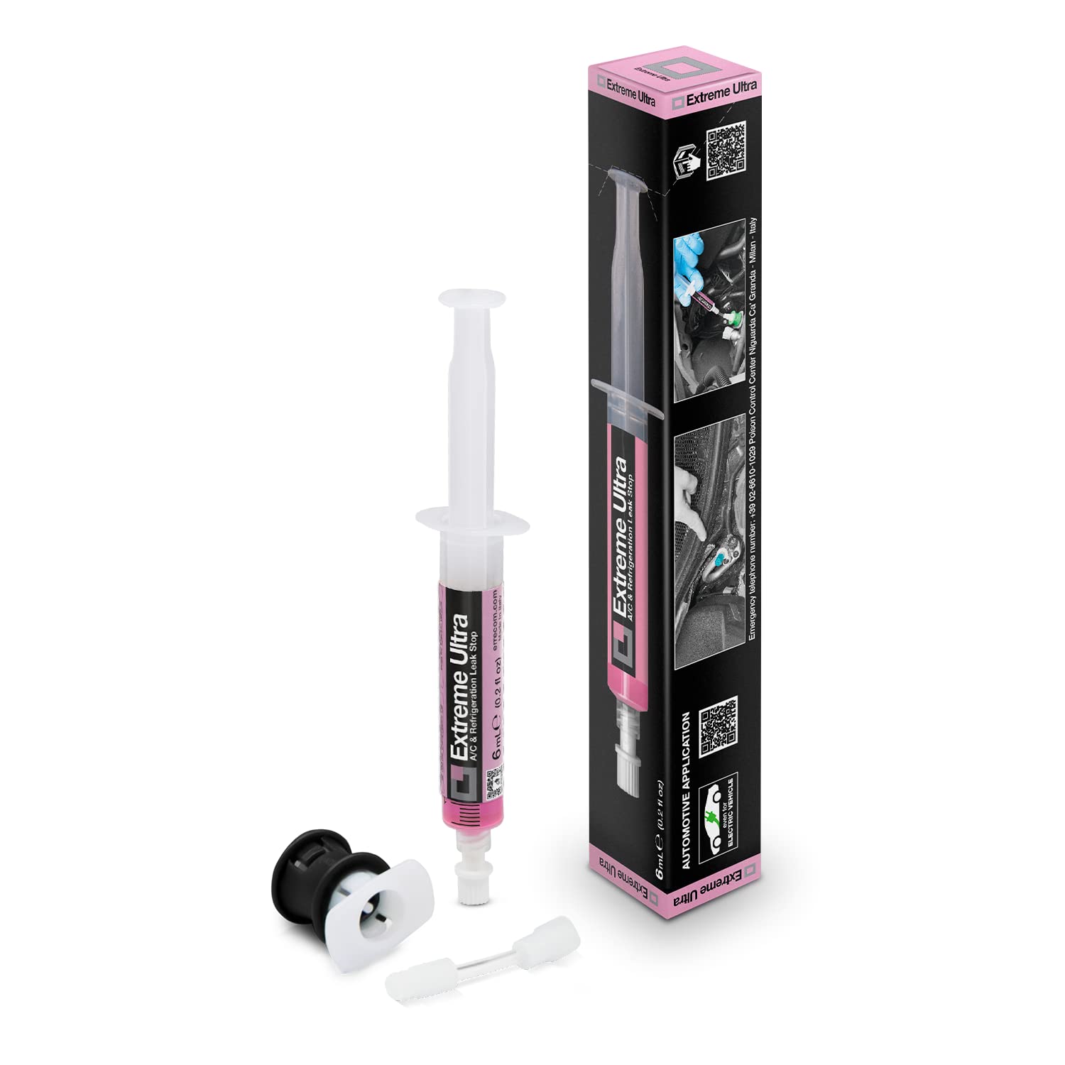 Errecom Extreme Ultra Sellador de Fugas para Aire Acondicionado Automóvil 6 ml R134a