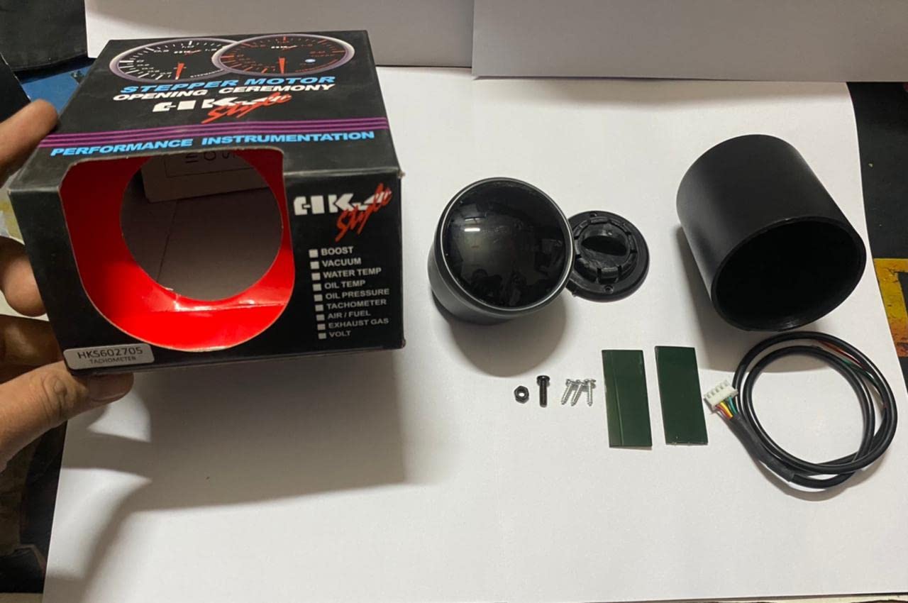 Buy AUTO MT HKS Dashboard Gauges Series HKS Tachometer RPM Meter Gauge