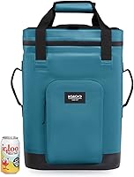 Vista 17 de Igloo Trailmate Soft Sided Coolers Portable Insulated Cooler Bag Carbonite