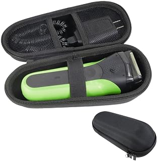 Funda para Braun Series 3/5/7/9, funda protectora de viaje para Braun Series 3/5/7/9, funda protectora para afeitadora eléctrica, funda organizadora, bolsa de transporte, maquinilla de afeitar