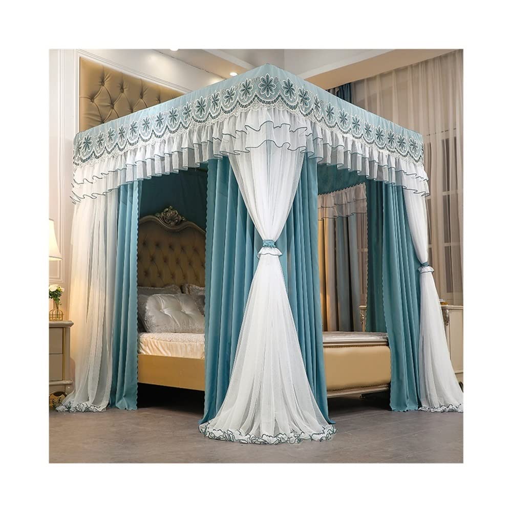Moustiquaire de lit anti-poussière grand format pour grand lit double
