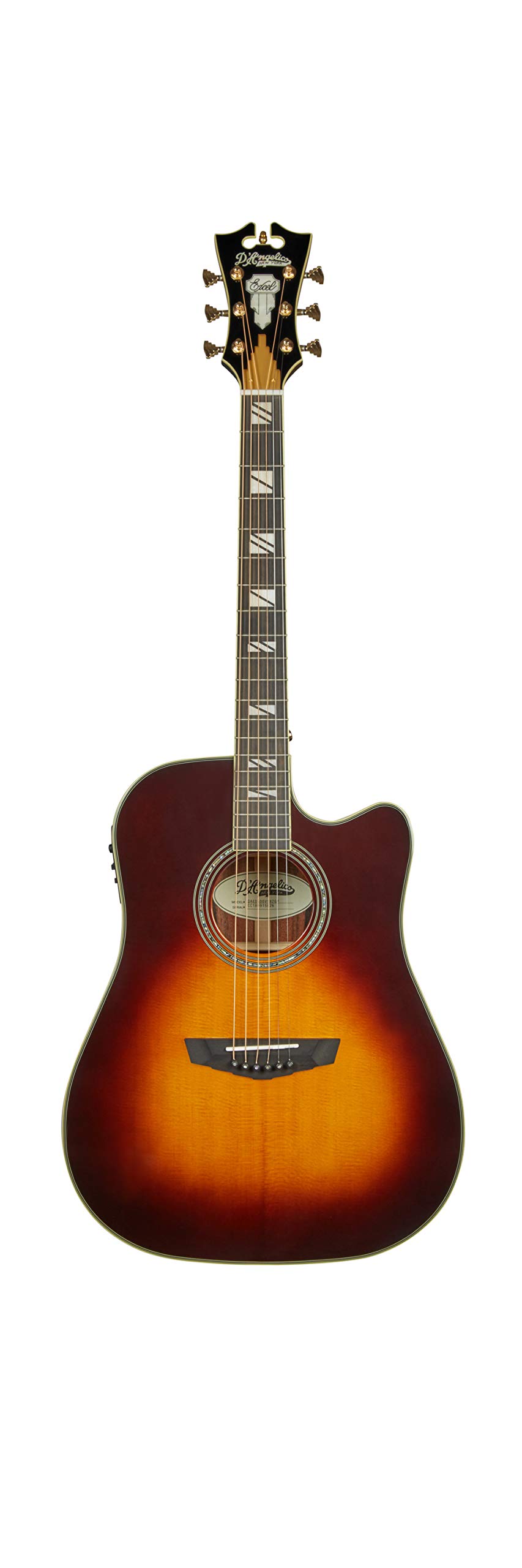 Amazon.co.jp: D'Angelico Excel Bowery, Vintage Sunburst : Musical