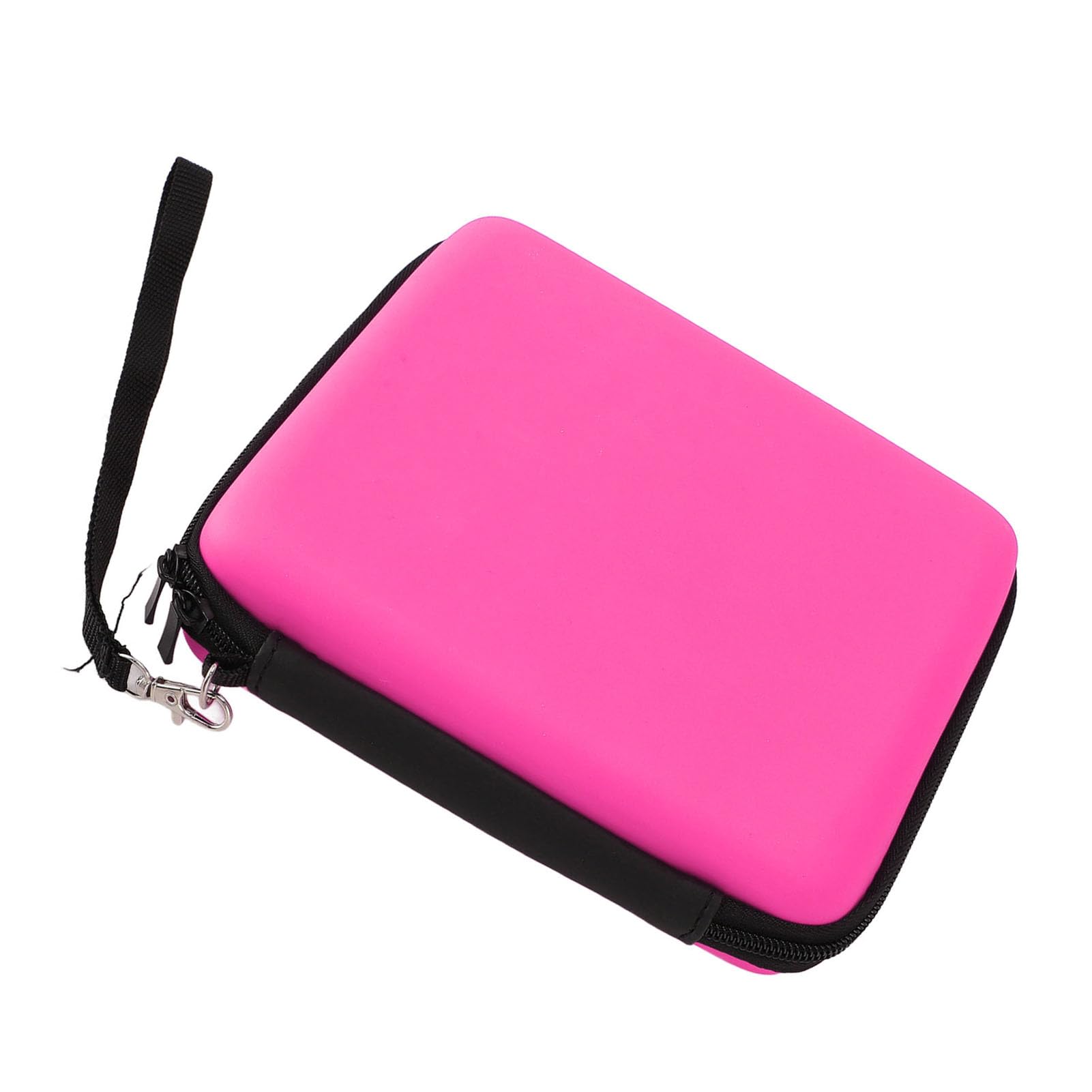 TIKATARER Estuche de Transporte Duro de EVA para 2DS, Bolsa de Viaje con 8 Soportes para Tarjetas de Juego, Bolsa de Almacenamiento para Consola a Prueba de Golpes y Polvo, Ideal para Accesorios 2DS