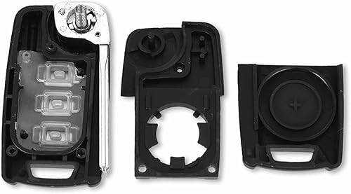 Miniatura 2 de 3 botones plegable llave de coche Shell caso, para SsangYong Korando Actyon C200 20162017