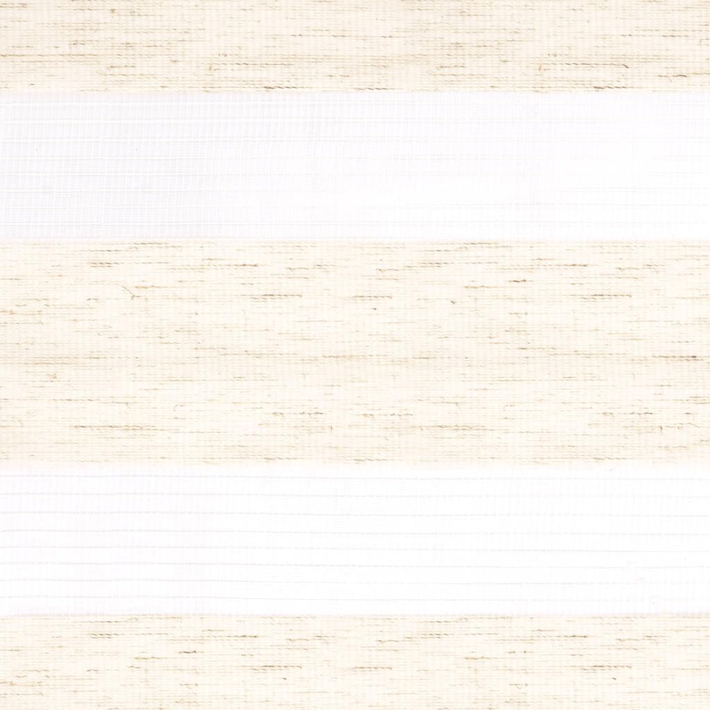 Store vénitien zébré Beige marbré en Polyester 160 x 230 cm Largeur Tissu 155,9 cm, Montage avec ou sans perçage, Protection Solaire et intimité pour fenêtre Chambre Salon