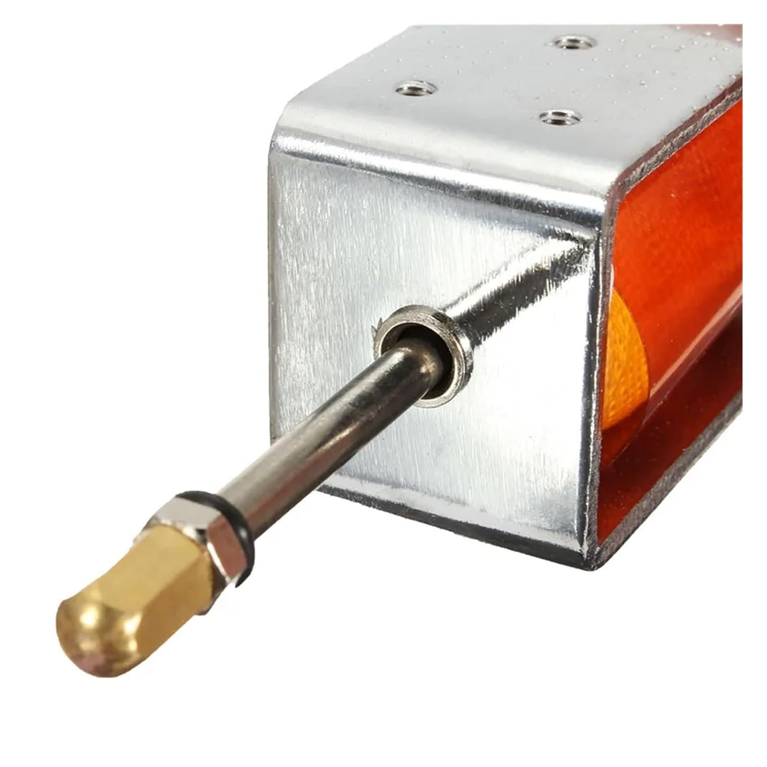 Magnet Electromagnetic 35mm Long-Stroke Push-Pull Solenoid DC12V Electronic Starter Open Frame Linear