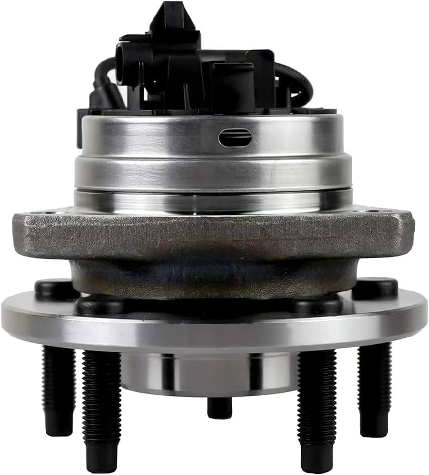 Front Wheel Bearing Hub Assembly 513214 w/ABS 5 Lug Compatible with Chevy Malibu Cobalt HHR SS Models Only, Pontiac G6, Saturn Aura Hub Bearing Assembly