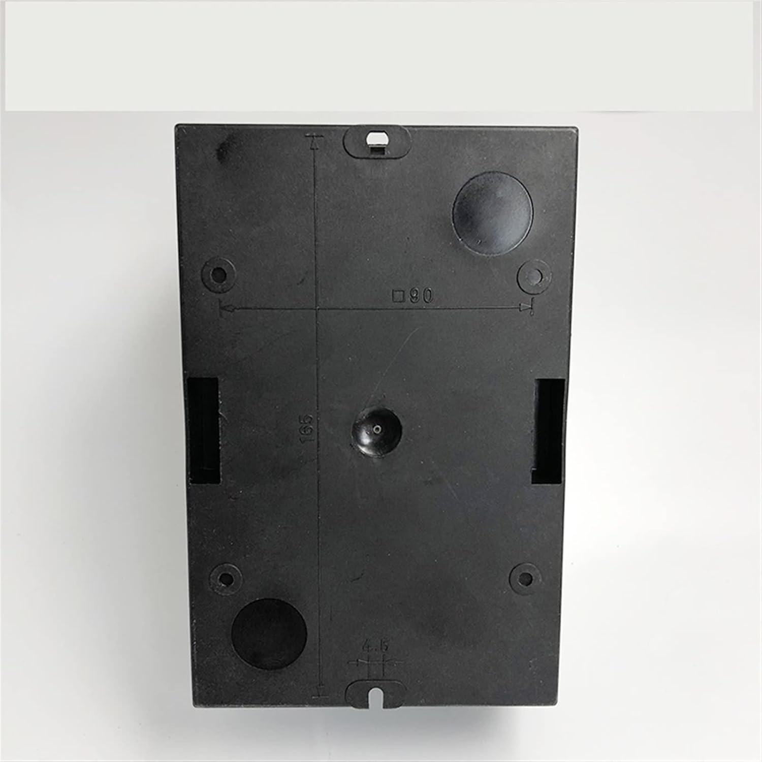 YMD11-63A Isolator Switch 3/4P Padlock ON-Off 2 Positions Cam Changeover with Box Enclosure Silver Contact 1Pcs(4P)