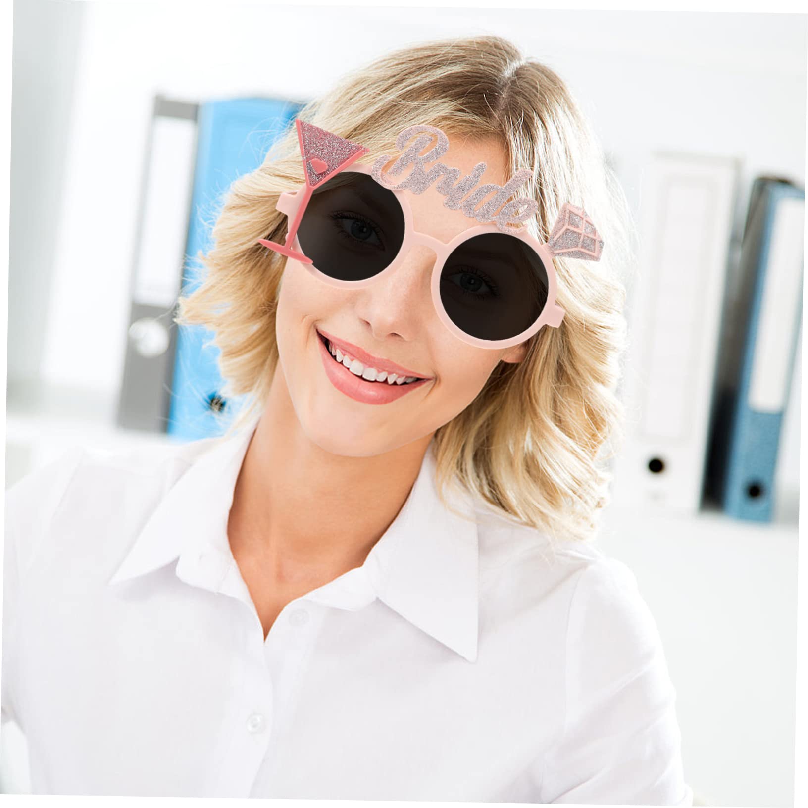 SOIMISS 12stücke Bachelorette Brille Teiliges Für Junggesellinnenabschied Hochzeit Deko Accessoires Leichte Und Tragbare Sonnenbrillen Für Braut Und Gäste Trendige Partybrille Für