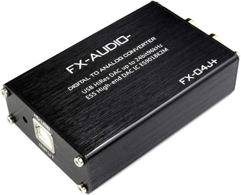 FX-04J＋、TUBE-01J FX-AUDIO- FX-04J+ 32bit High-End Mobile Audio DAC Dominican