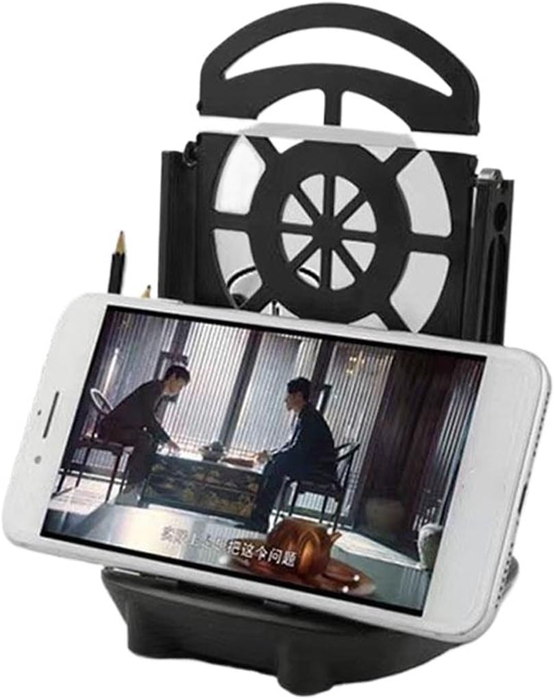 Mobile Walking Swing Shaker Holder Automatic Device Pedometer Step Counter Shaking Accessories Silent All Phones(Pink)