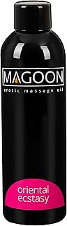Magoon Oriental Ecstacy Öl - erregendes Qualitäts-Öl für Frauen und Männer, reibungsloses Sex-Vergnügen, stimulierender Duft, hautfreundlich, 200 ml