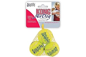 Squeakair 3 Tennis Balls Multipack - 1 Piece for Playing Kong Squeaker...