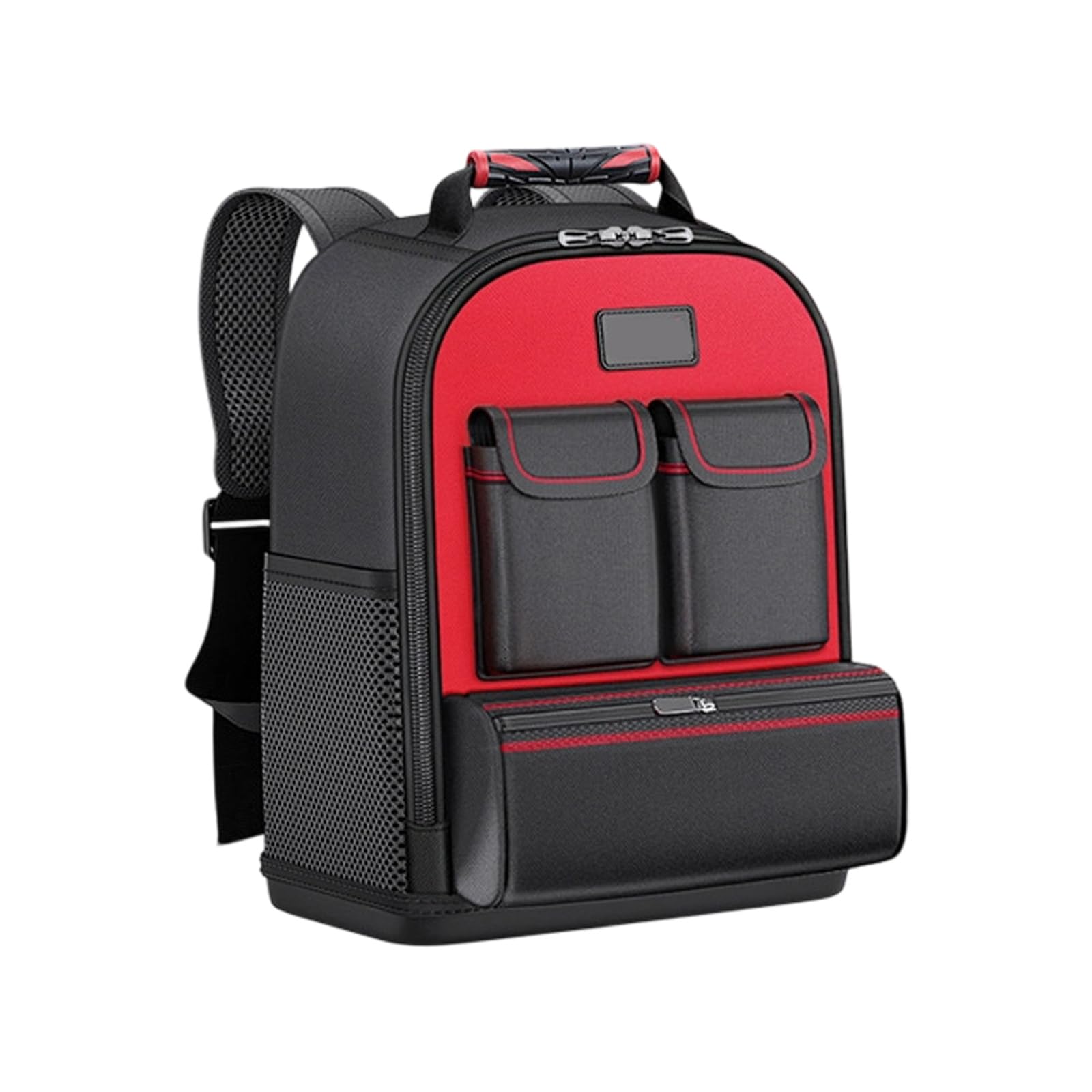 Tsophreniq Backpack Tool Bag Waterproof Cloth Large Capacity For Electrician Plumber Outdoor Industrial Tools Storage Organization Large Capacity Tool Bag