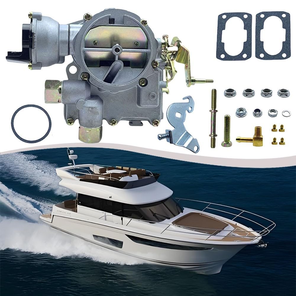 Carburatore marino 3310-864940A01 Costruzione in metallo resistente all'usura per Mercruiser 3.0L 2.5L Parte di ricambio del motore della barca facile installare