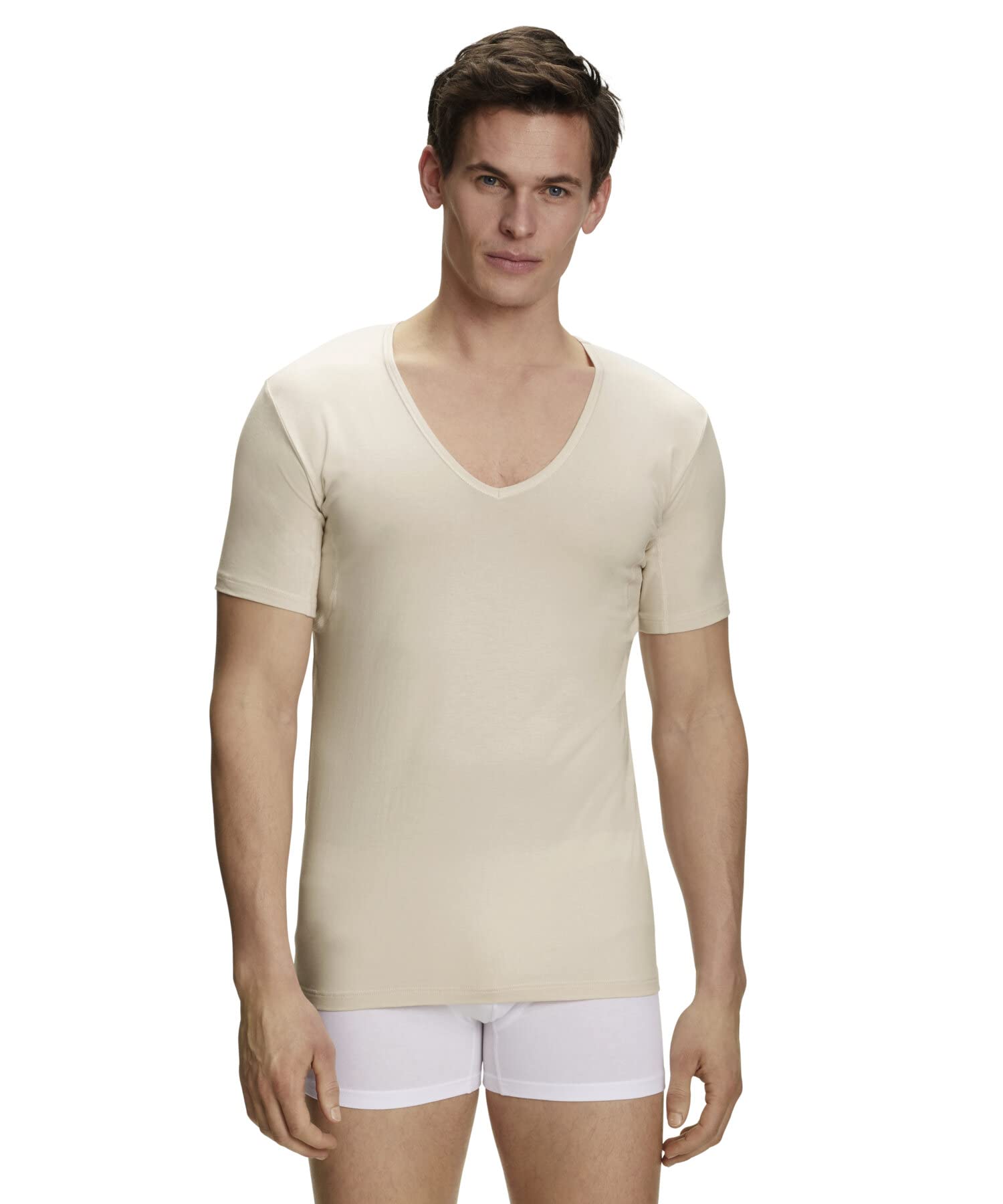 Falke Daily Climate Control Outlast® V Neck M S/S TS Coton Viscose Séchage Rapide sous-vêtement Homme (Lot de 1)