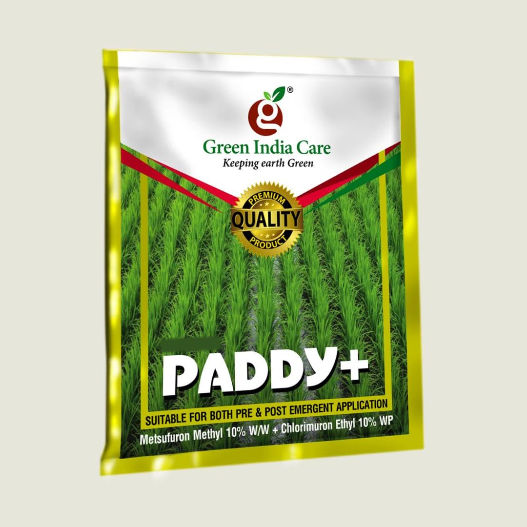 Green India Care Paddy+ Rice Herbicide, Metsulfuron Methyl | Chlorimuron, Pre & Post Emergent Application (Pack Of 2)-image-36