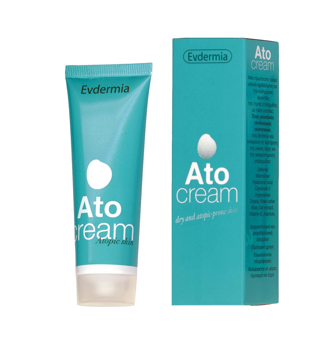 Ato Cream | Deep Hydration & Soothing Relief for Dry & Sensitive Skin – Ideal Moisturizer for Face, Body & Eyelids | Also suitable for people who may be prone to Eczema | Relieves Itch
