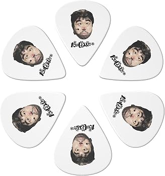 志村けん　ピック Amazon.co.jp: ギターピック ギターぴっく 6枚セット 志村けん