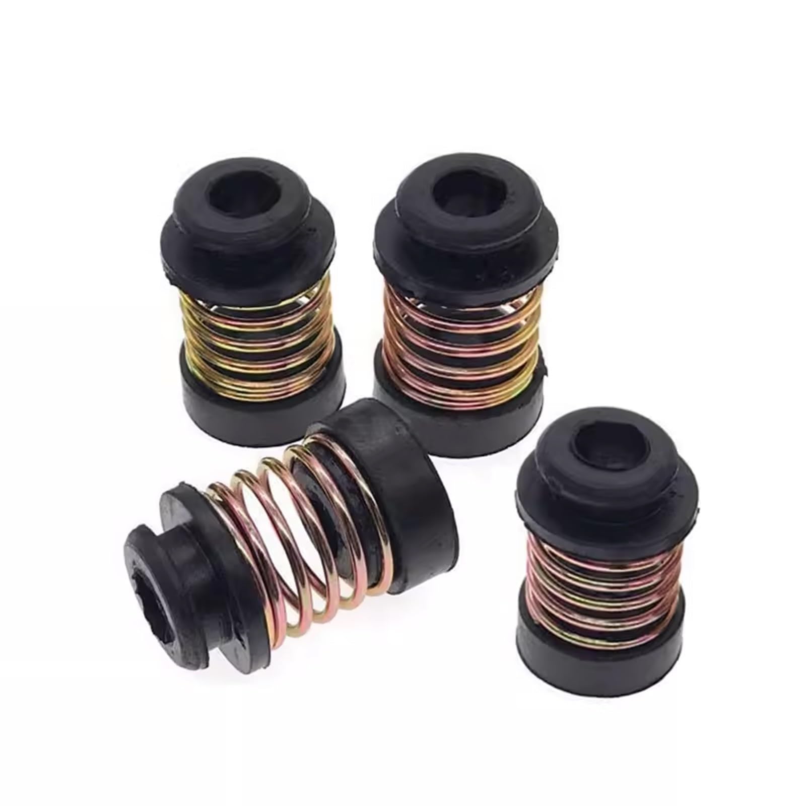 Elnwnnkc 4PCS Refrigerator Compressor Anti Pads for Noise Control and Stability Metal Washer Anti Slip Pads