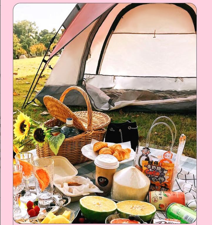 Carpa pop up doble capa impermeable para 4 personas miniatura 5