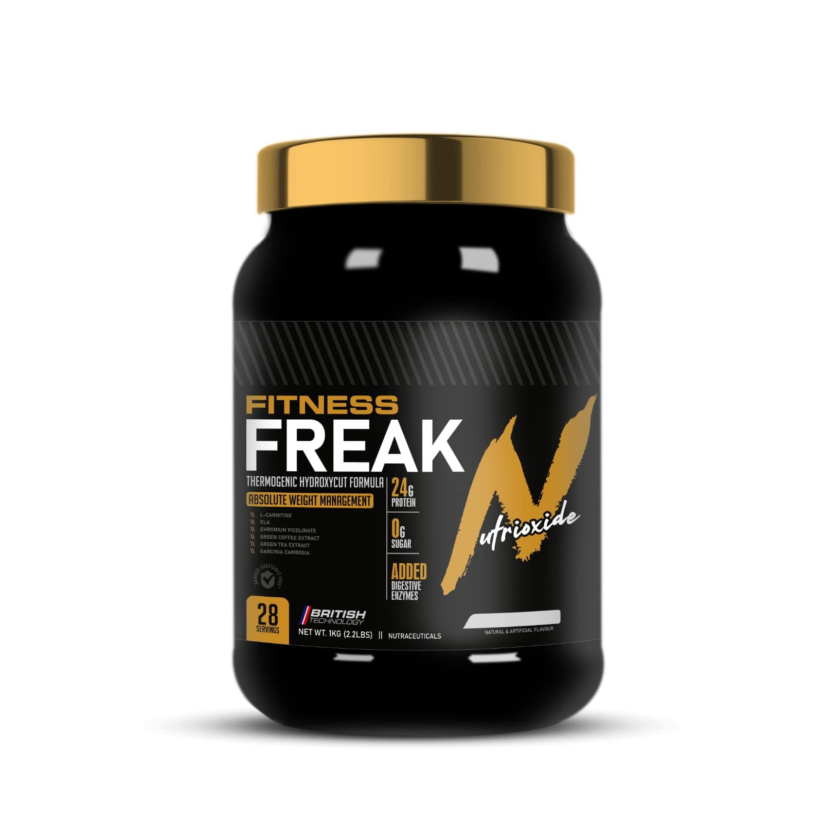 FITNESS FREAK THERMOGENIC FORMULA (Chocolate, 1 KG)