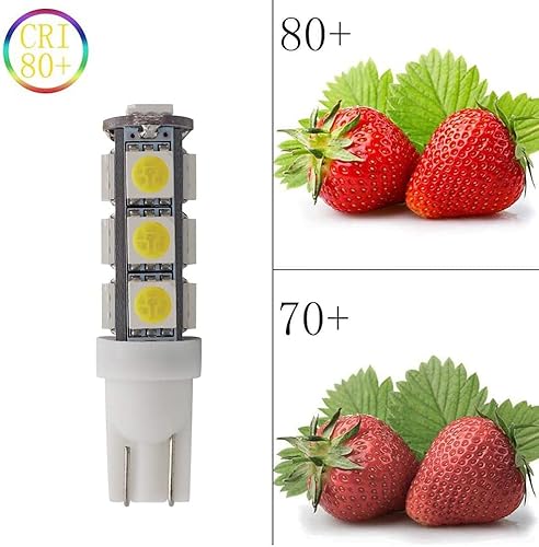 Vista 20 de GRV T10 921 194 13-5050 SMD - Lámpara de bombilla en cuña LED súper brillante, CD 12V Blanco fresco