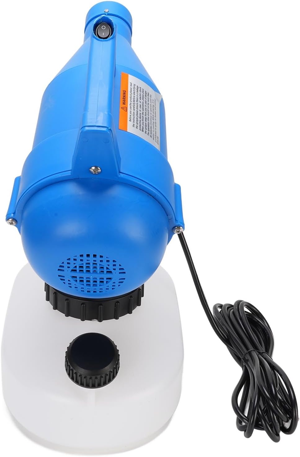 4.5L Electric Fogger Sprayer Adjustable Portable Fogger Atomizer with Variable Frequency Motor 60 Tilt Valve 20-50m Mist for Hotel School Garden Indoor Outdoor (US Plug 110V)