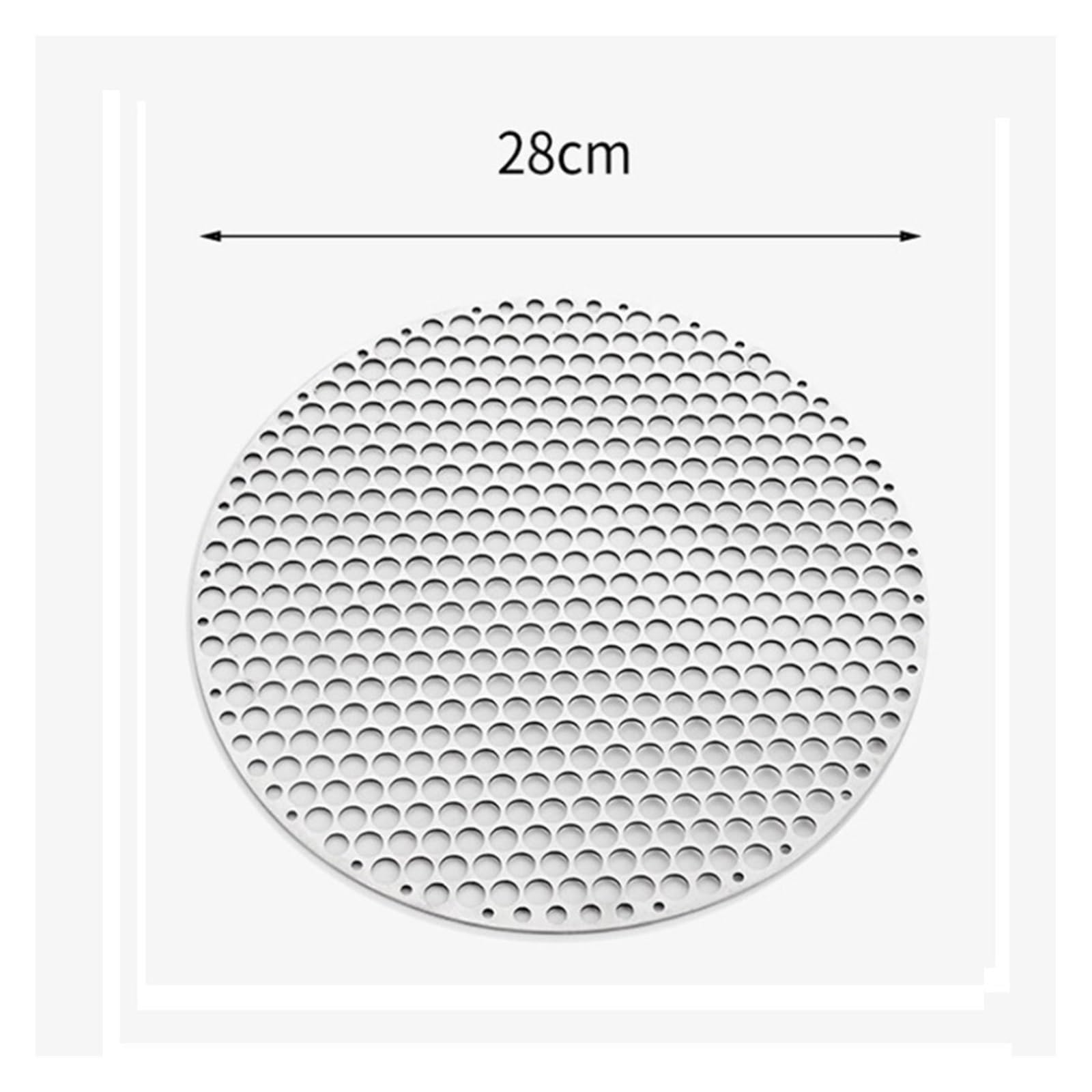 grill， Siatka do grilla Siatki pieczeni Narzędzie grillowania bekonu(28cm)