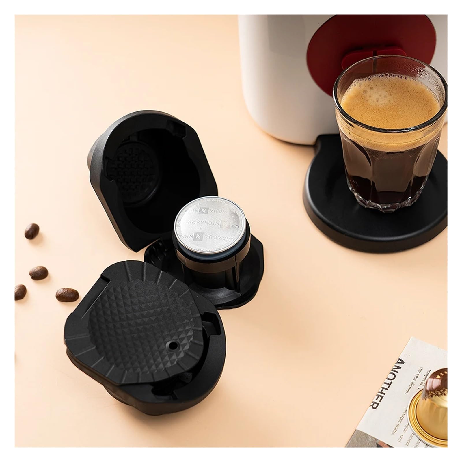 Amazon.com: Reusable Adapter Compatible With Dolce Gusto Piccolo