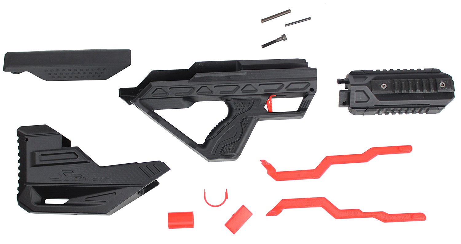 Amazon | SRU AK BUP AK/01 ブルパップカスタムキット ブラック