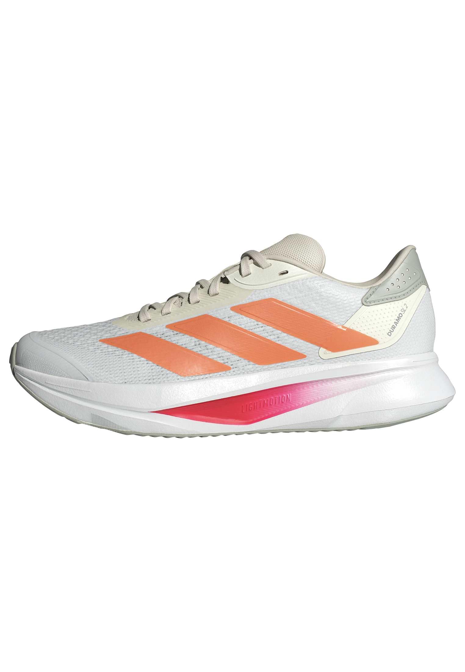 adidas Women's Duramo SL 2 Running Shoes, Off White/Lucid Orange/Wonder Silver, 6.5 UK